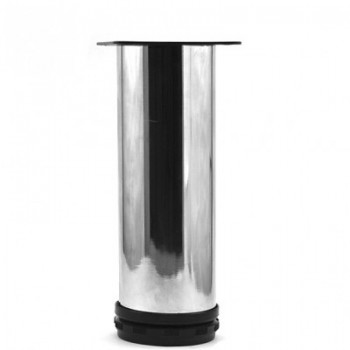 Ножка d50 150 мм хром +черная